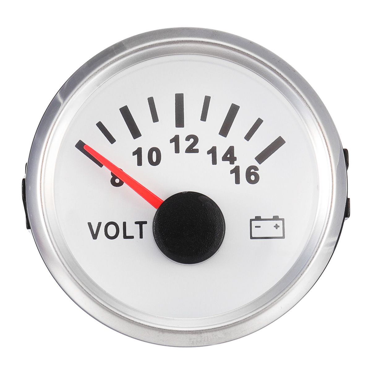 Volt-Meter-Gauge-8-16-Volts-Caravan-Boat-Marine-Voltmeter-White-1350047