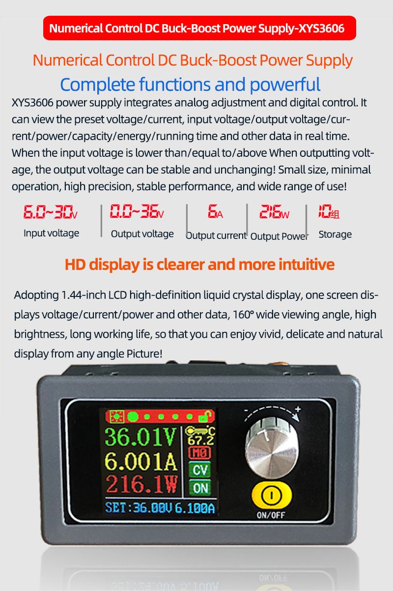 XYS3606W-DC-DC-Buck-Boost-Converter-CC-CV-0-36V-6A-216W-Synchronous-Rectification-Efficiency-95-Powe-1738560