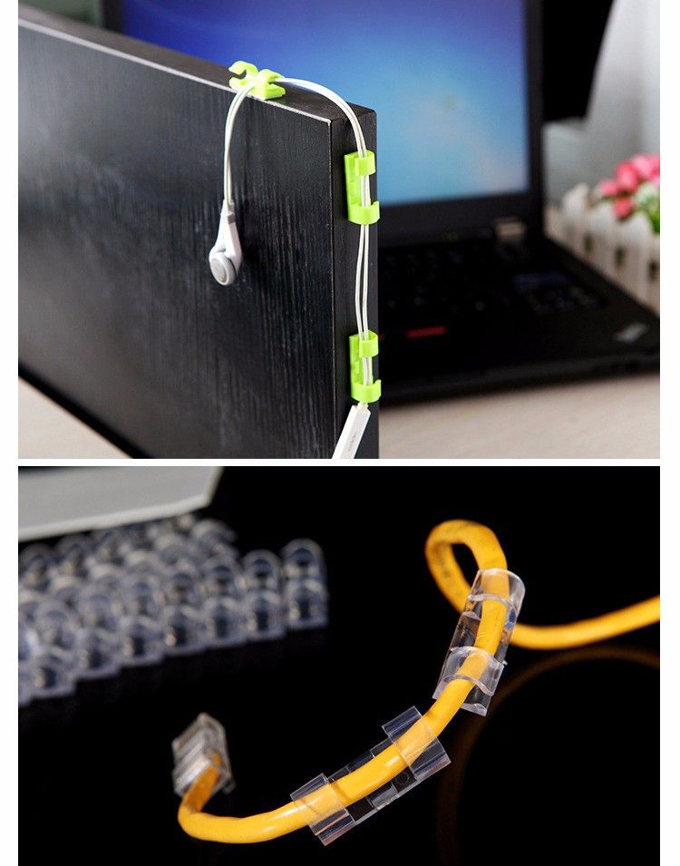 20pcs-Stick-on-Table-Wall-Stick-Clip-Wire-Management-Wire-Tidy-Wire-Cable-Organizer-Clip-1104786