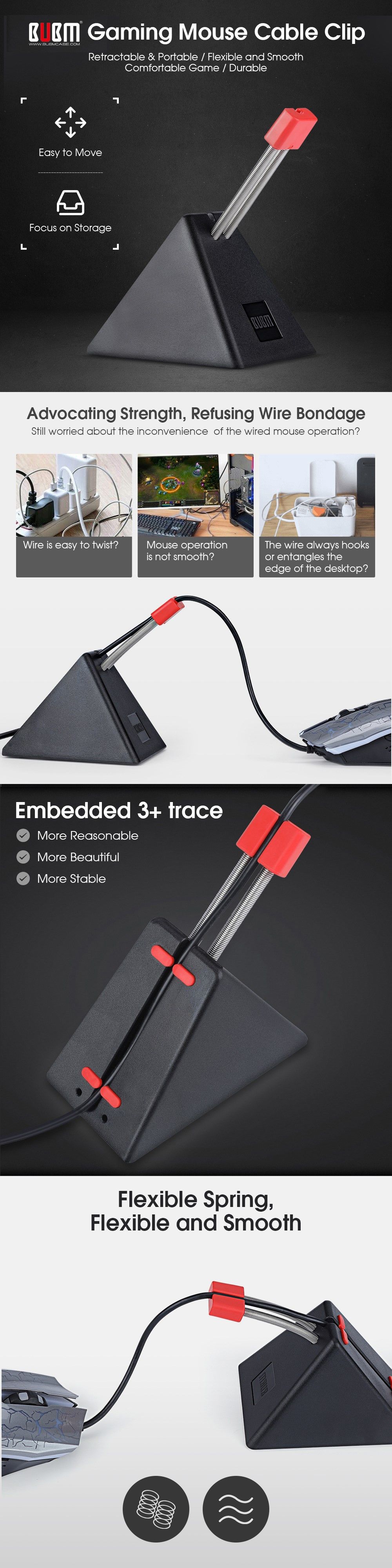 BUBM-SBXJ-01-Flexible-Mouse-Bungee-Cord-Clip-Cable-Holder-Line-Fixer-Clipper-Wire-Organizer-Holder-P-1675576