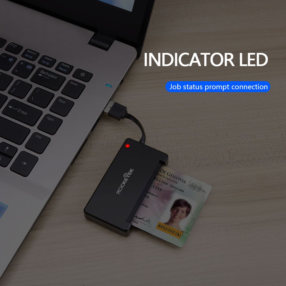 Flat-VersionRocketek-USB-20-Smart-Card-Reader-Memory-for-CAC-ID-Bank-EMV-Electronic-DNIE-Dni-SIM-Clo-1700378