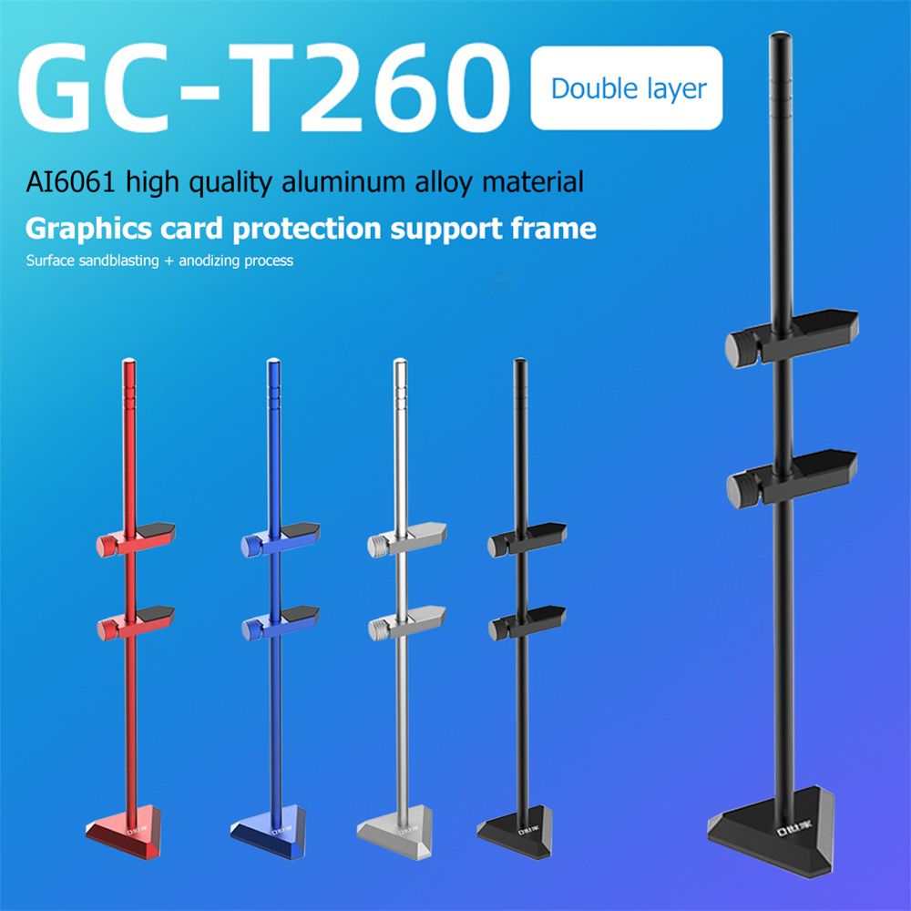 GC-T260-Aluminum-Alloy-Graphics-Card-Holder-Desktop-Computer-PC-Double-Layer-Video-Card-Bracket-Supp-1768346