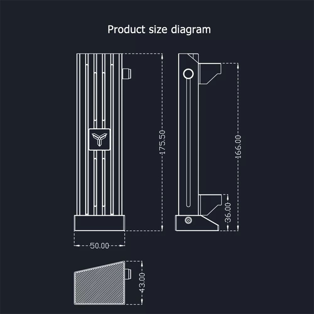 Jonsbo-VC-4-ARGB-Graphics-Card-Stand-Aluminum-Alloy-5V-3Pin-Mainboard-Synchronization-ARGB-GPU-Suppo-1766309