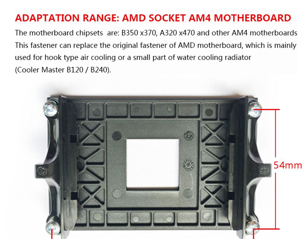 Lindo-Zone-Cooler-Fan-Fastener-AMD-AM4-Platform-Only-CPU-Cooler-Fan-Stand-A350-X370-X470-Motherboard-1767320