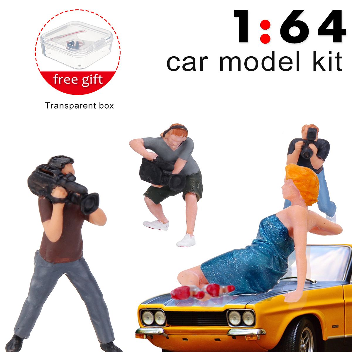 RM-Character-164-Girl-Star-Photographer-Cameraman-Car-Model-Kit-Desktop-Computer-PC-Decorations-1635807
