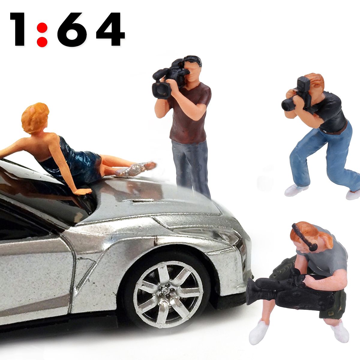 RM-Character-164-Girl-Star-Photographer-Cameraman-Car-Model-Kit-Desktop-Computer-PC-Decorations-1635807