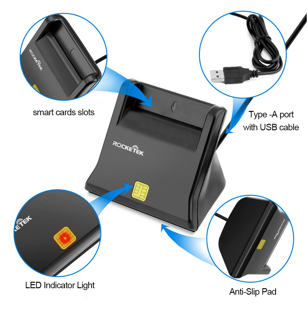 Standing-VersionRocketek-USB-20-Smart-Card-Reader-Memory-for-CAC-ID-Bank-EMV-Electronic-DNIE-Dni-SIM-1700376