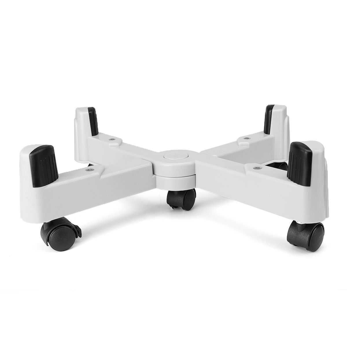X-shape-PC-Computer-CPU-Stand-Tower-Holder-Computer-Case-Stand-with-Swivel-Mobile-CastorsWheels-Adju-1636460