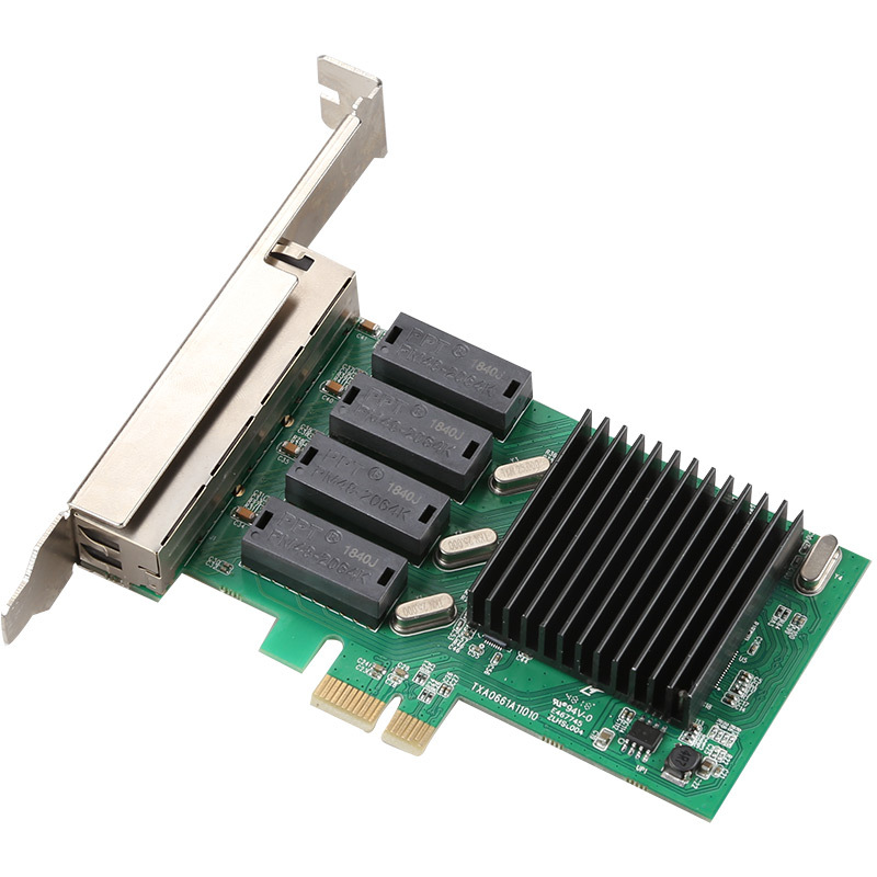 DIEWU-TXA066-RTL8111H-T4-4-RJ45-Ports-101001000Mbps-Gigabit-Network-Card-PCI-E-PCI-Express-Network-A-1651743