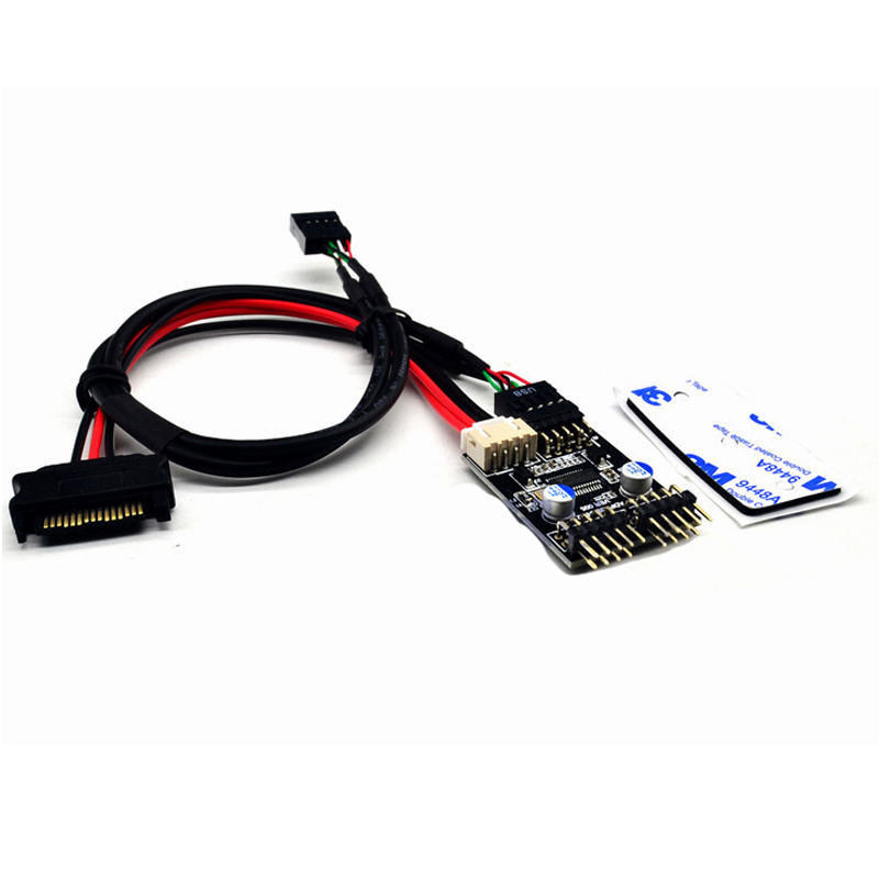 ITHOO-MPCE1ST-N02-USB20-9PIN-to-Dual-9PIN-Interface-SSD-PCI-E-Expansion-Card-with-Power-Interface-fo-1593233