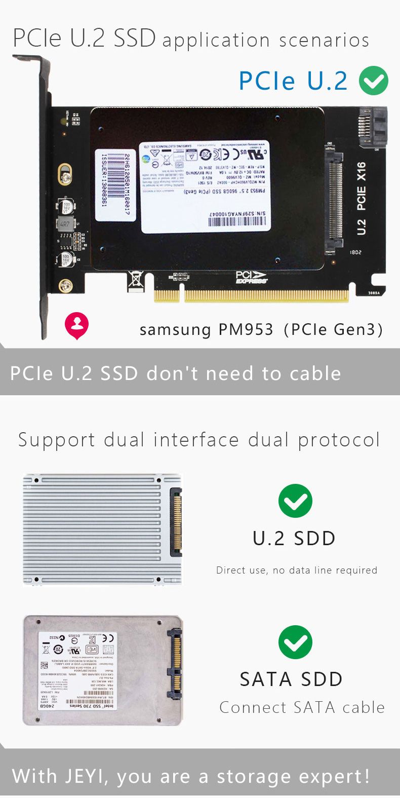 JEYI-U2X16-PCI-Express-30-4X-X16-to-U2-SFF-8639-Adapter-NVMe-PCI-E-SSD-PCI-E-to-U2-Expansion-Card-M2-1650478