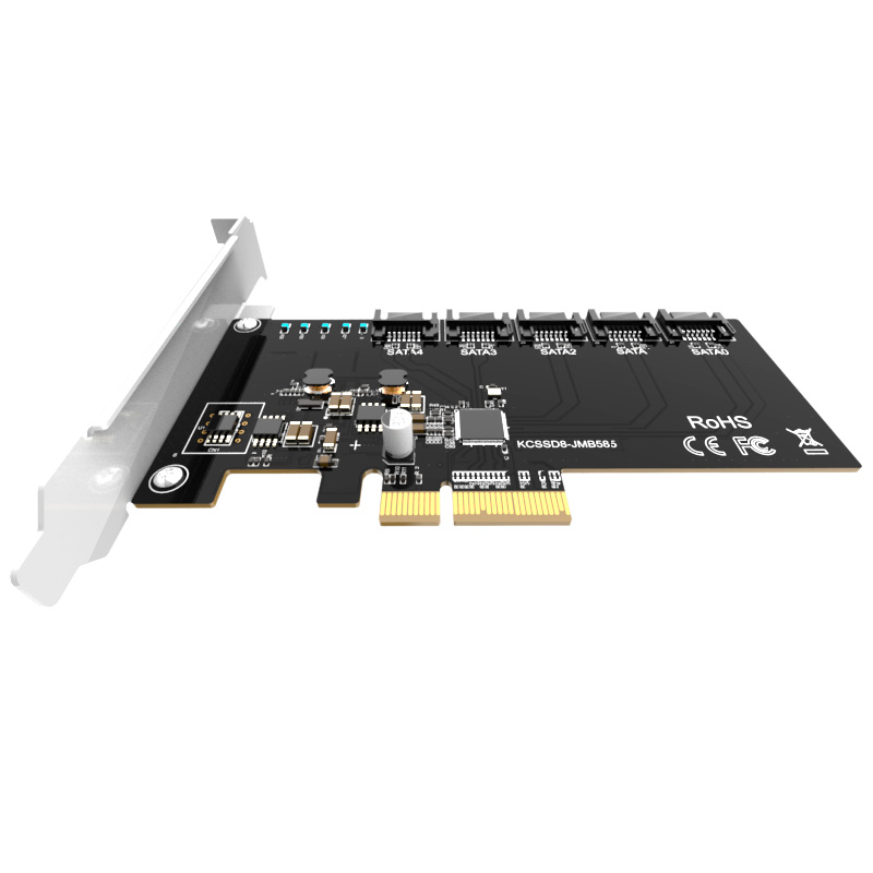 MAIWO-KCSSD8-PCI-E-X4-to-5-Ports-SATA-30-Expansion-Card-Desktop-Computer-Chassis-Drive-Free-PCI-E-Ex-1648048