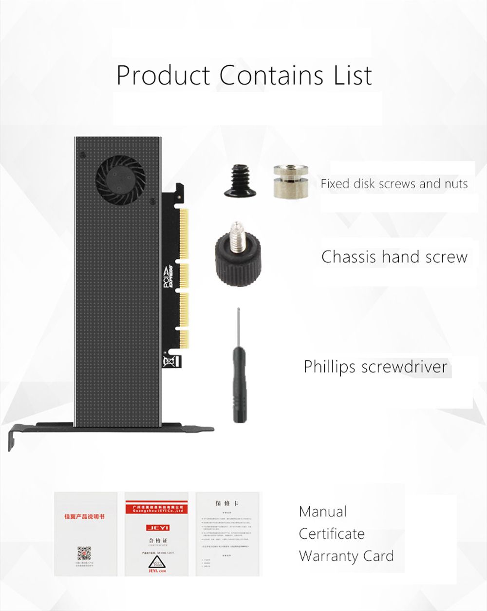 NVMe-Expansion-Card-JEYI-SK8-NEW-Add-On-Card-M2-NVMe-Adapter-to-PCIE30-GEN3-M3-Built-in-Turbo-Fan-fo-1744589