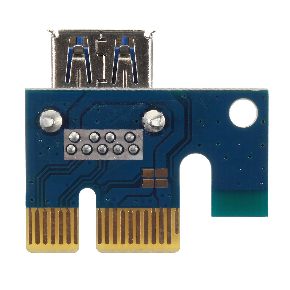 PCI-E-Express-USB30-1x-to16x-Extender-Riser-Card-Adapter-SATA-Power-Cable-1634031