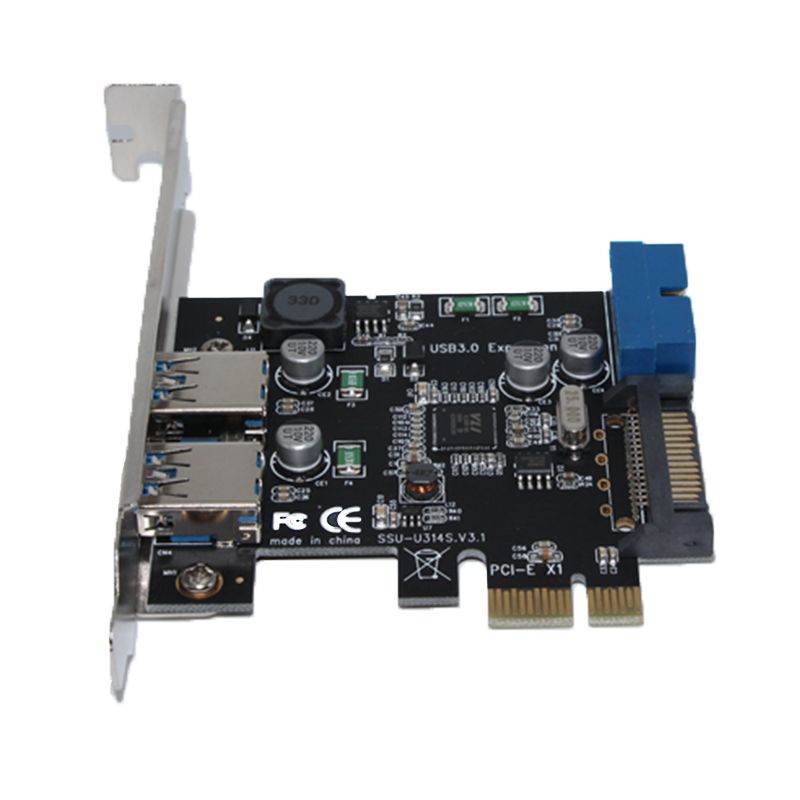 SSU-V14S-PCI---E-to-USB-30-Expansion-Card-with-Front-19--20-Pin-Interface-for-Desktop-Computer-1548389