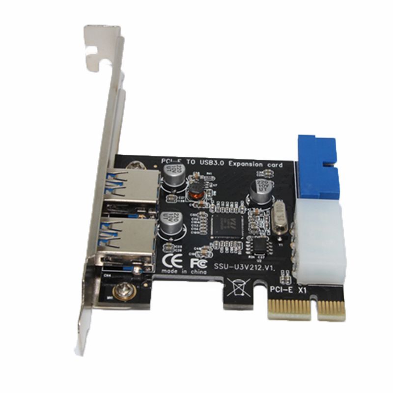 SSU-V212-PCI-E-to-USB-30-Expansion-Card-With-Prefacing-20PIN-Interface-for-Desktop-Computer-1548135