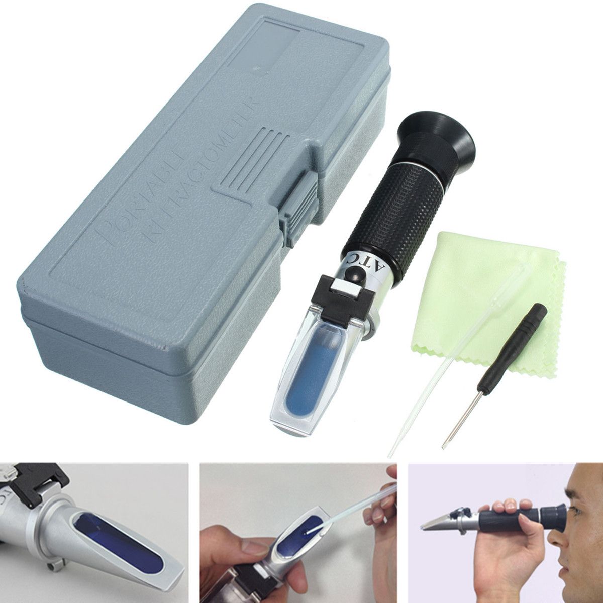 0-32-Brix-Wort-112-Specific-Gravity-Refractometer-Beer-Fruit-Sugar-Wine-Brew-1021897