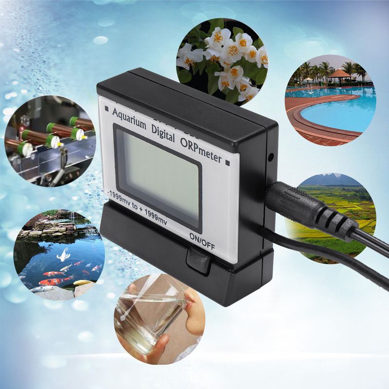 Digital-ORP-PH-Meter-Aquarium-Pool-Hydroponic-Water-Quality-Monitor--1999-to-1999mV-1358350