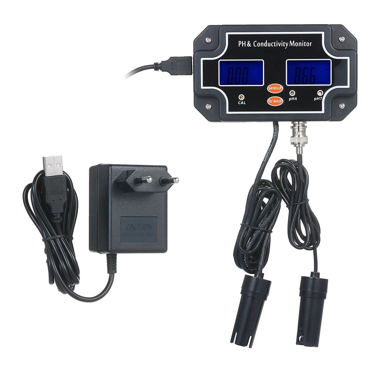 PHEC-2681-2-in-1-Water-Quality-Tester-pHEC-Meter-Waterproof-Double-Display-Tester-Black-EU-Plug-1749631