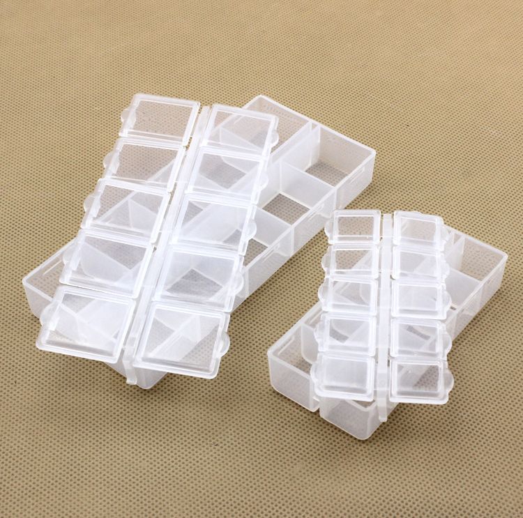 10-Grids-Transparent-Storage-Box-Parts-Components-Container-Assortment-Organizer-1205351