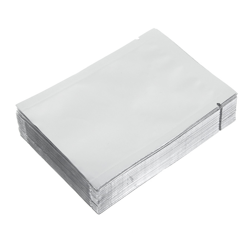 100Pcs-10x15cm-Aluminium-Foil-Open-Top-Bags-Food-Storage-Packaging-Vacuum-Bags-1666943