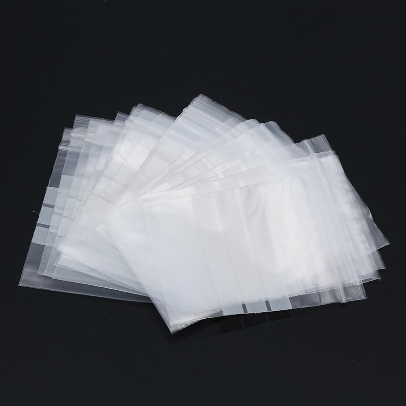 100Pcs-7x10cm-Reclosable-Ziplock-Bag-with-Writing-Panels-PE-Self-Adhesive-Seal-Ring-Bags-1195039