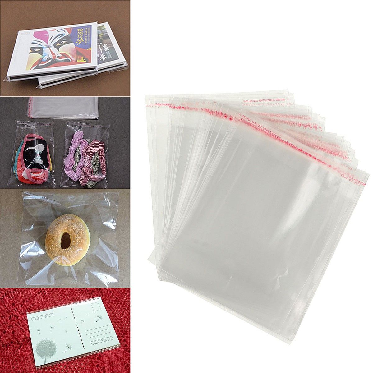 100pcs-12times16cm-Clear-Cellophane-Display-Bags-Self-Adhesive-Seal-Plastic--For-Card-1039191