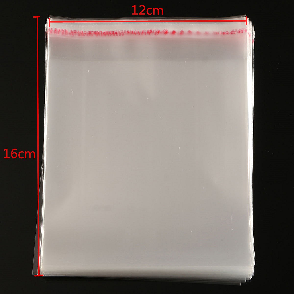 100pcs-12times16cm-Clear-Cellophane-Display-Bags-Self-Adhesive-Seal-Plastic--For-Card-1039191