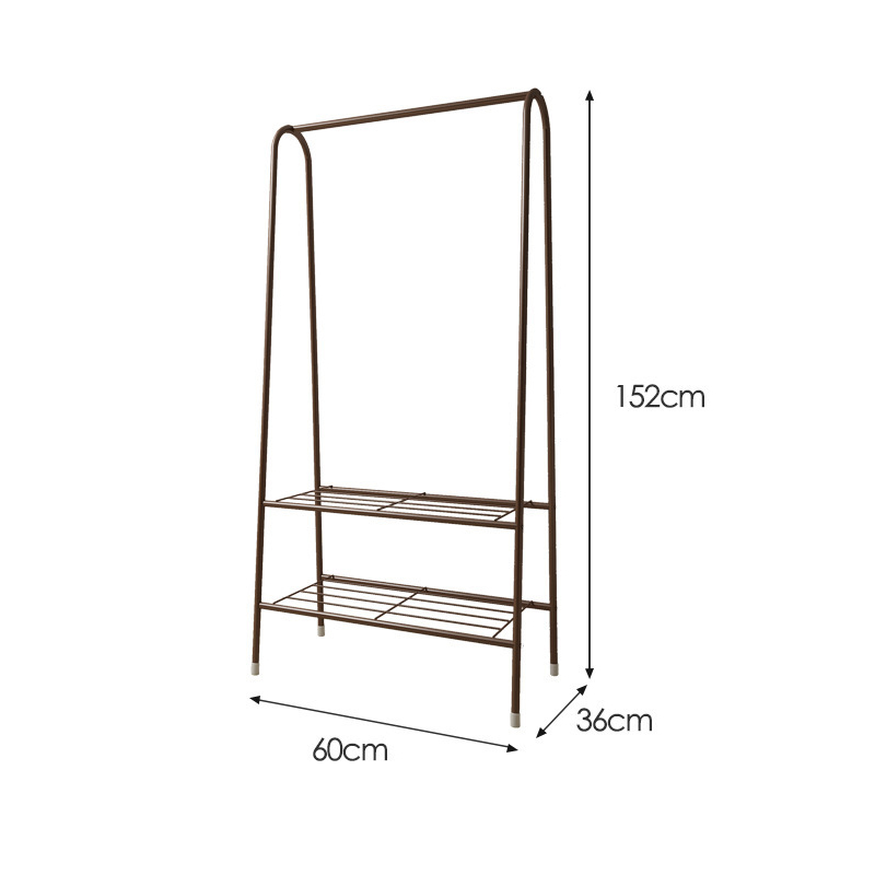 153x60x36cm-Clothes-Hanger-Shoe-Organizer-Portable-Floor-Display-Racks-Garment-Stand-1585003