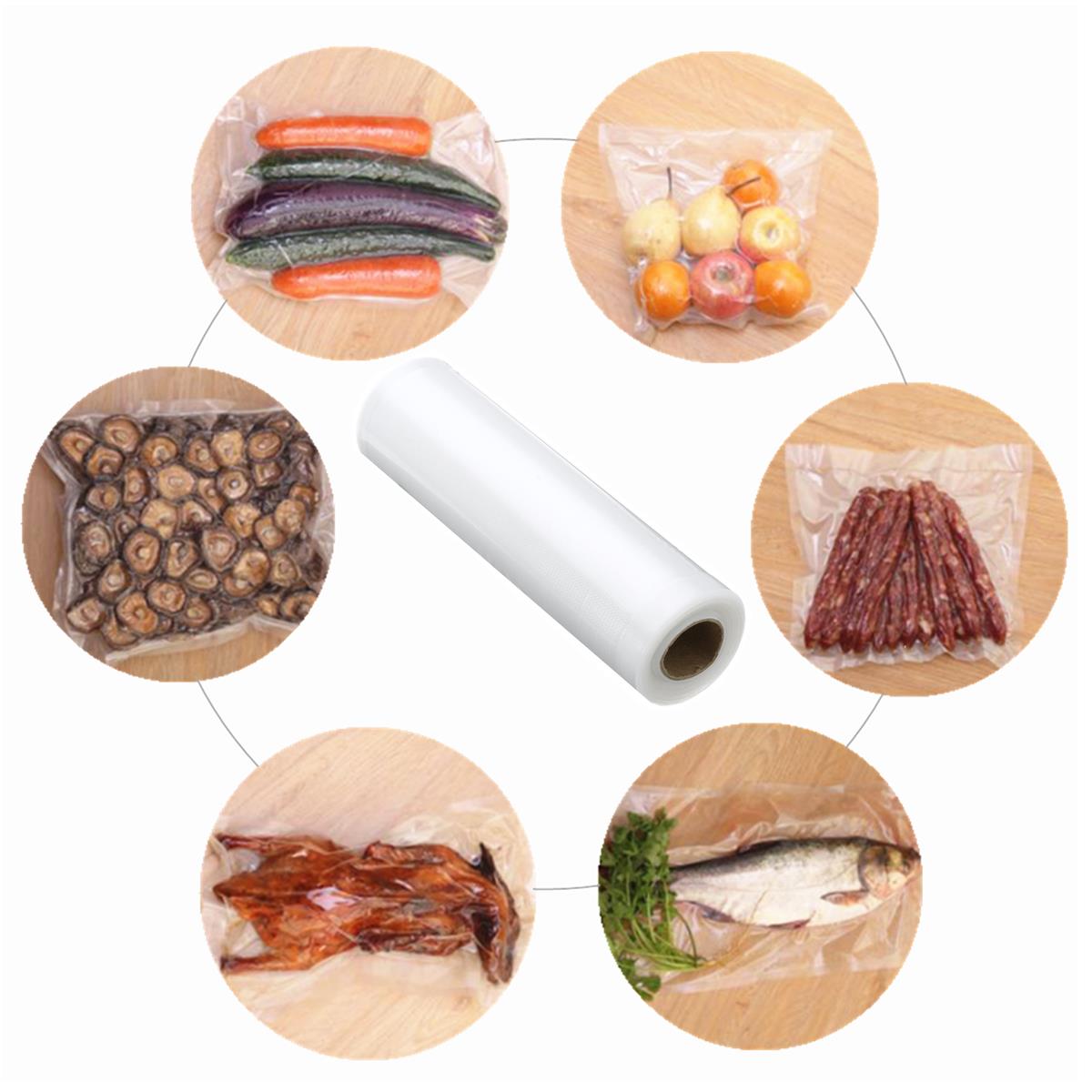 17x500cm-Transparent-PE-Bags-Seal-Food-Storage-Vacuum-Package-Bag-1089995