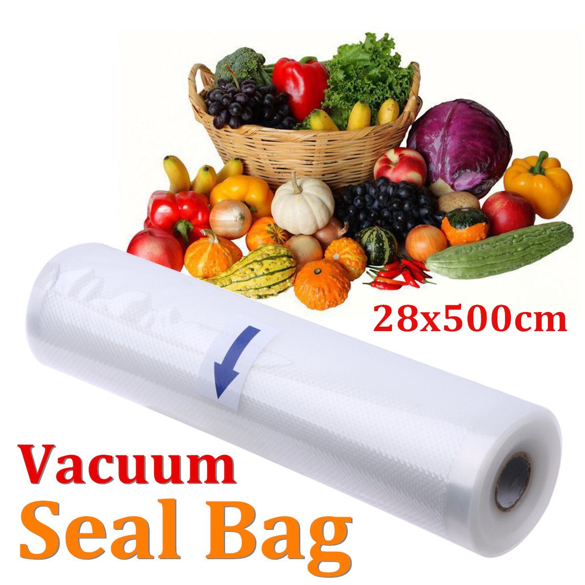 28x500cm-Food-Vacuum-Seal-Bag-Roll-Fresh-Packaging-Storage-Saver-Pouch-1574797