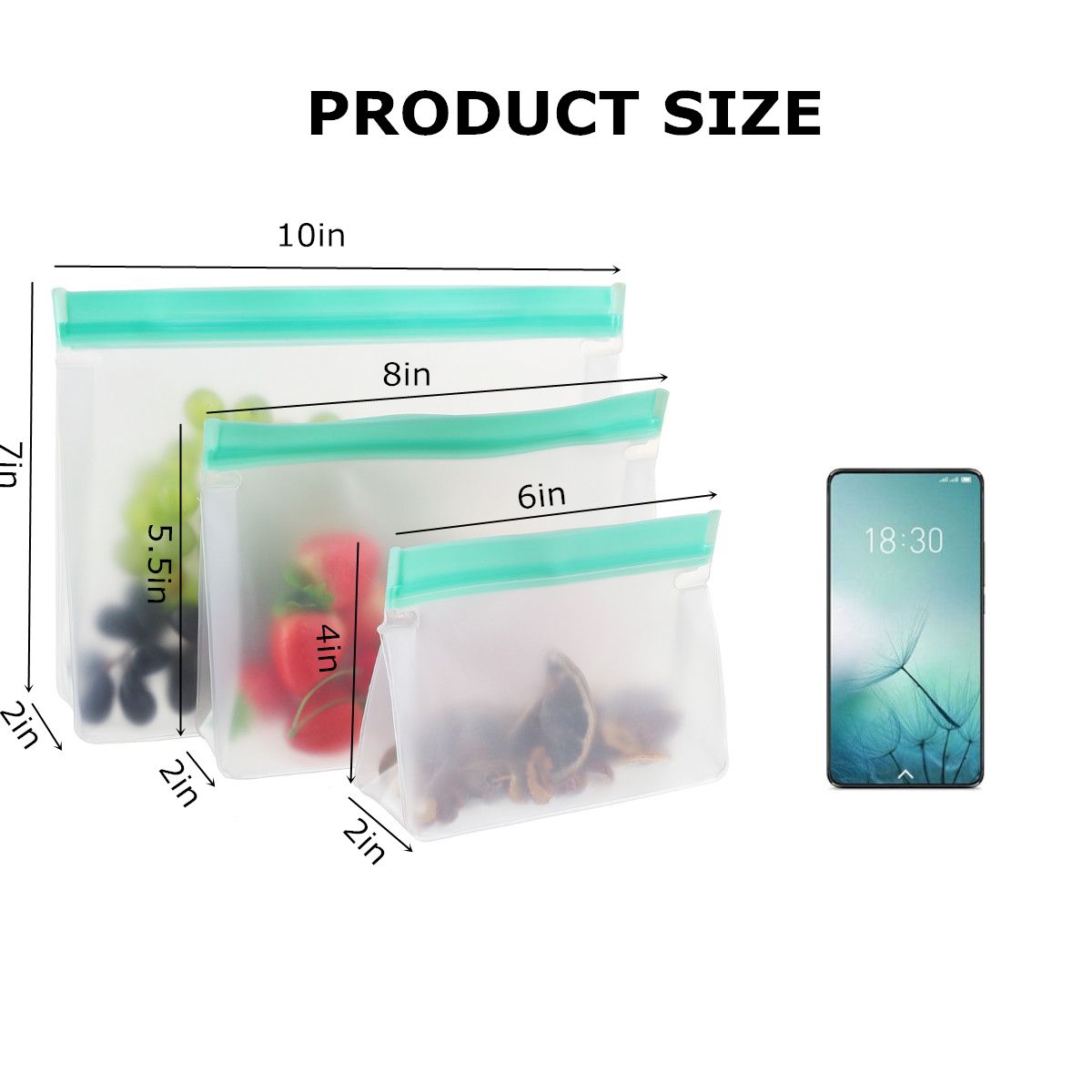 3-Sizes-Ziplock-Food-Storage-Bag-Reusable-Seal-Fresh-Keeping-Fruit-Snack-Holder-1629509