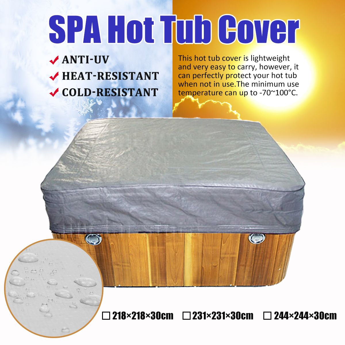 3-Style-Large-Durable-UV-Proof-Spa-Outdoor-Bathtub-Hot-Tub-Cover-Guard-Dust-Cap-1326455