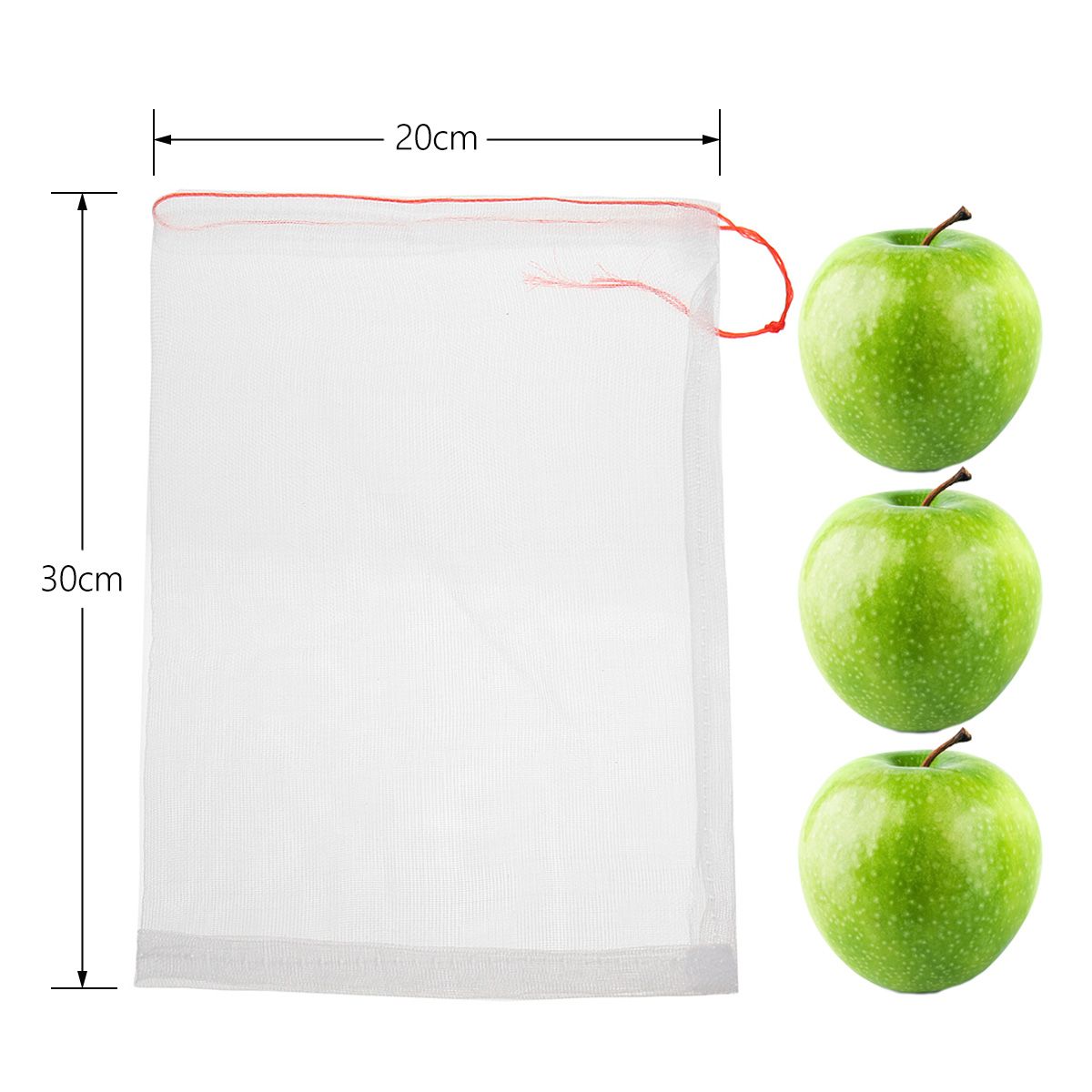 50Pcs-30times20cm-Garden-Plant-Fruit-Protect-Drawstring-Net-Mesh-Bag-Anti-Insect-Bird-1371355