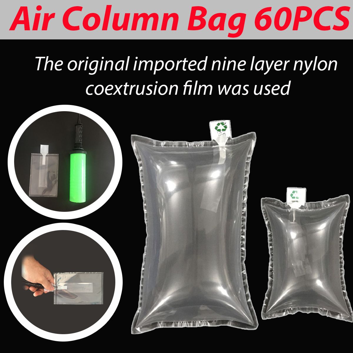 60-PCS-Inflatable-Packaging-Air-Bubble-Bag-Packed-Pouch-Cushion-Protective-Air-Column-Bag-1725782