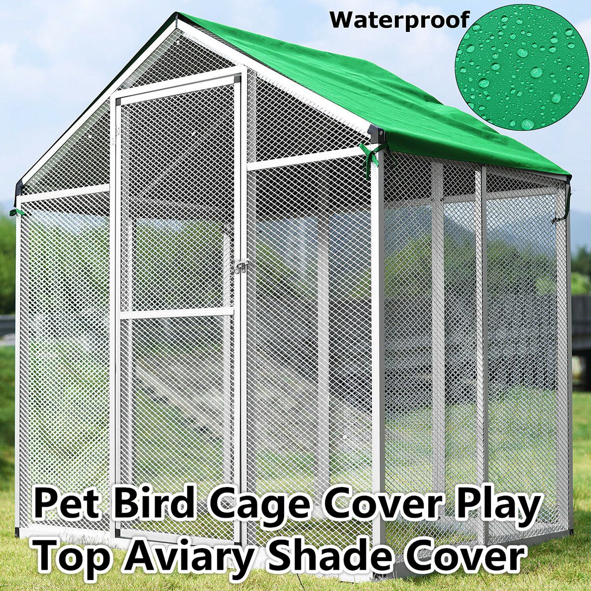 Cage-Cover-Shade-Cloth-Pet-Bird-Play-Top-Parrot-Cockatoo-Finches-Aviary-1561713