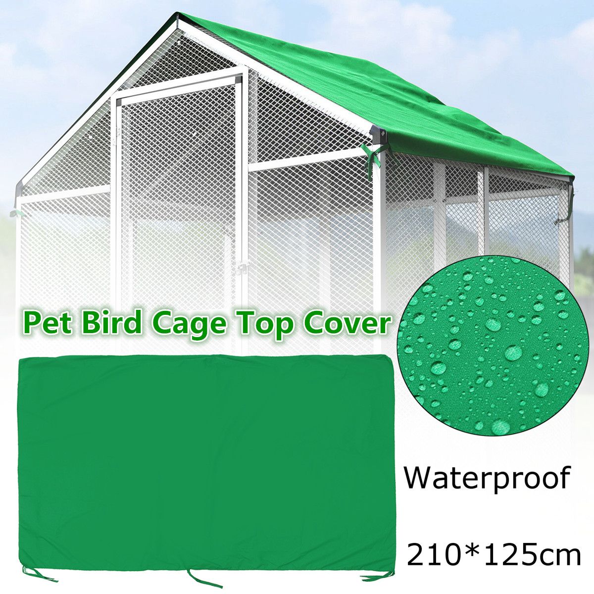 Cage-Cover-Shade-Cloth-Pet-Bird-Play-Top-Parrot-Cockatoo-Finches-Aviary-1561713