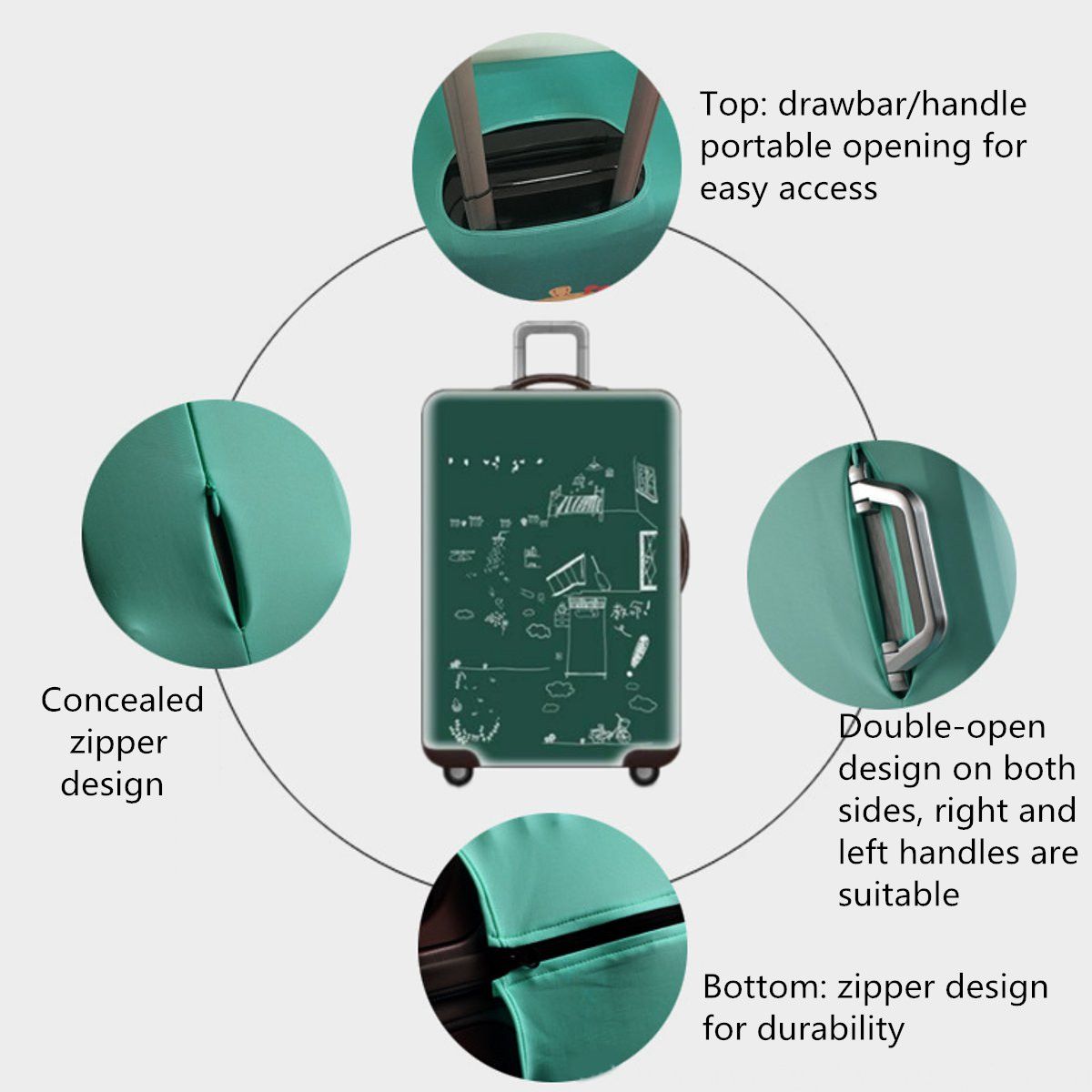 Elastic-Luggage-Cover-Travel-Suitcase-Protector-Dustproof-Protection-Trolley-Case-1465414