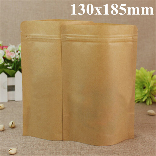 Kraft-Paper-Bags-Aluminum-Foil-Packaging-Stand-Up-With-Zipper-for-Food-Storage-130x185mm-999922
