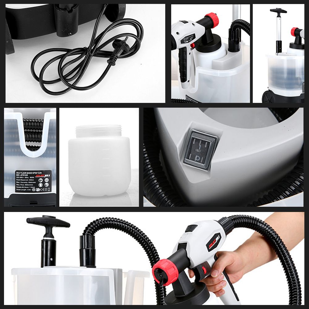 220V-800W-800ML-Cart-Type-Electric-Sprayer-Removable-High-pressure-Airless-Paint-Spray-Tool-1689497