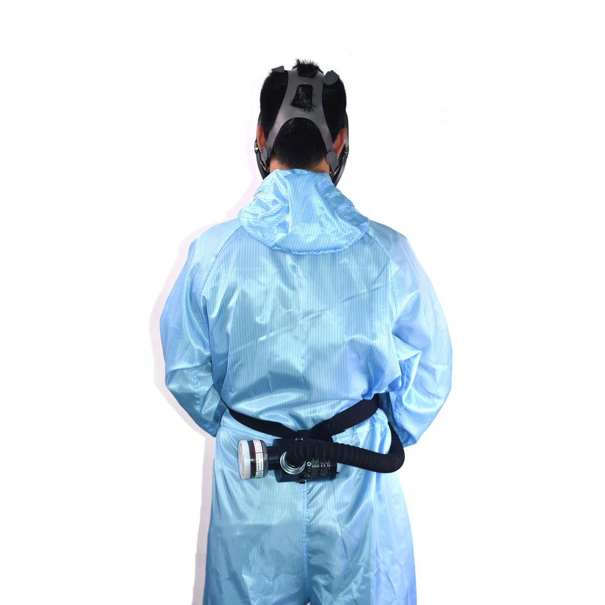 Electric-Constant-Flow-Supplied-Air-Fed-Full-Face-Gas-Mask-Spray-Painting-Tool-Respirator-System-1326170