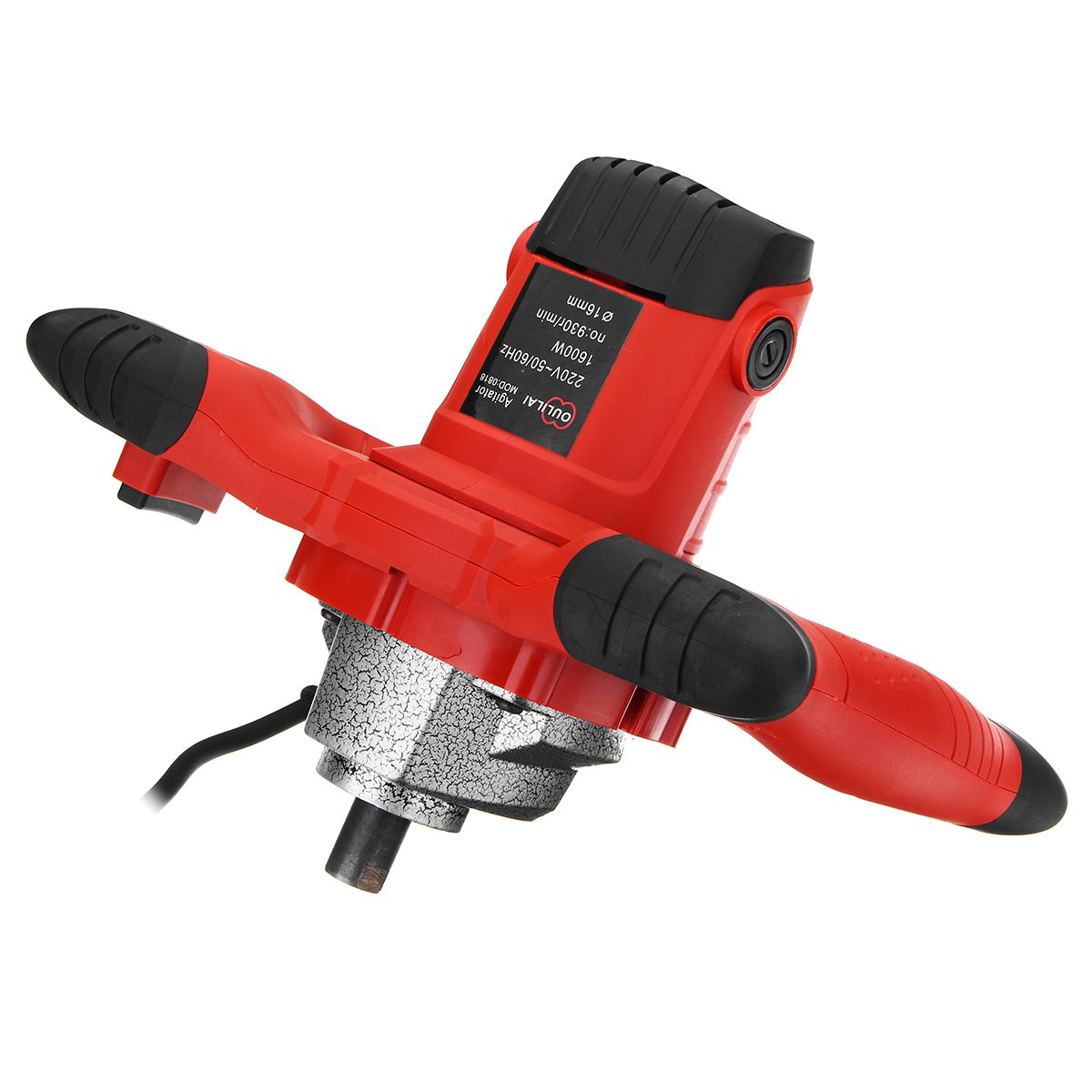 Electric-Mortar-Mixer-1600W-Handheld-Stirrer-Paint-Cement-Grout-Mixing-6-Speed-1240800