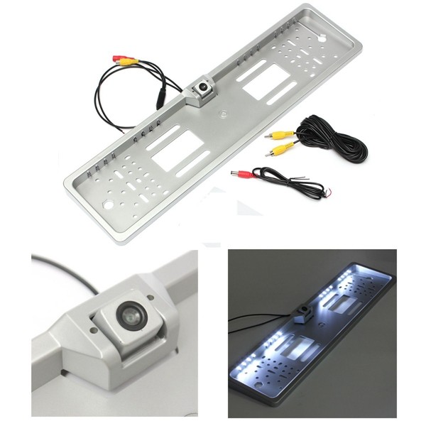 Car-16-LED-Number-Plate-Frame-Light-Rear-View-Camera-Backup-Parking-Reversing-1013644