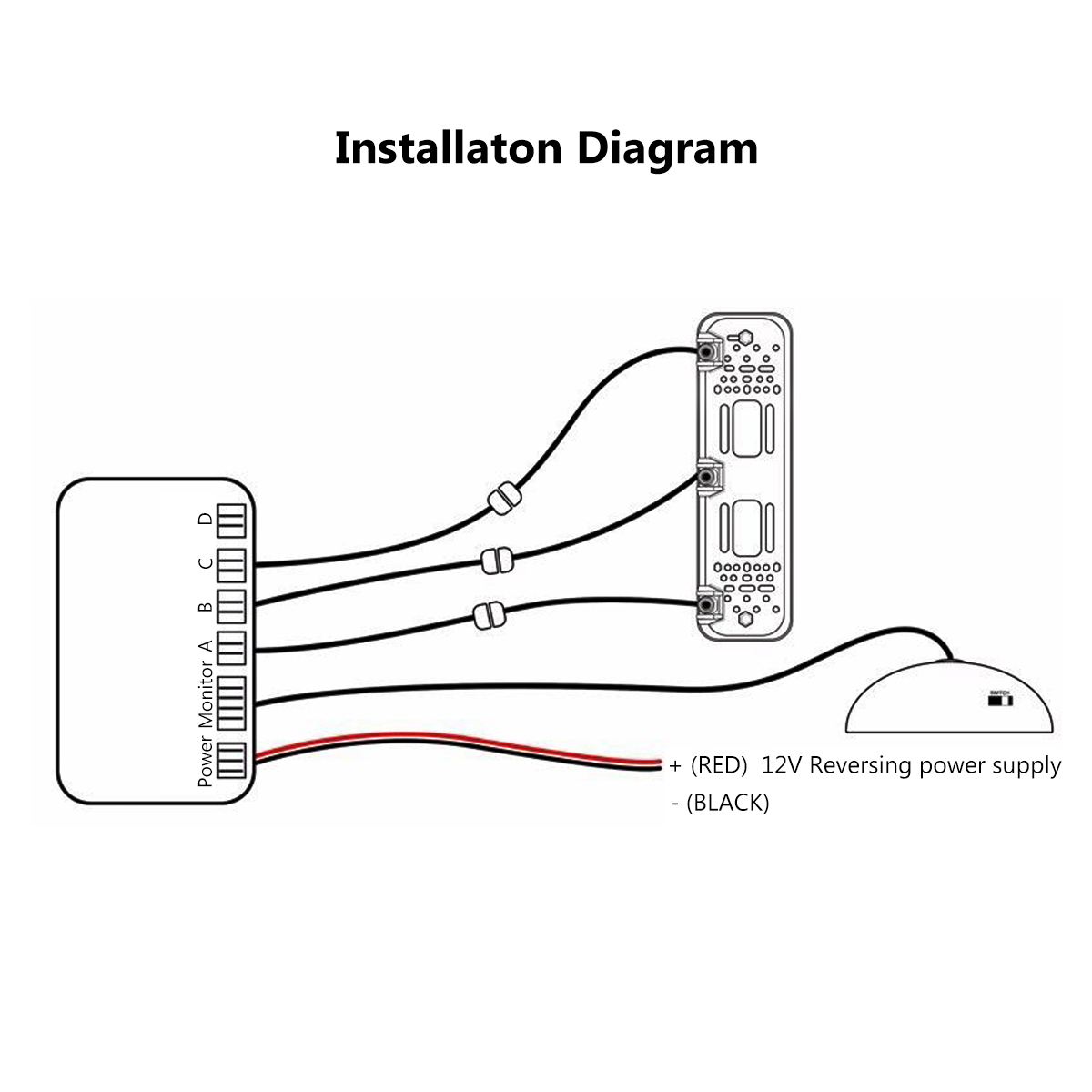 Wireless-Car-Parking-Sensor-System-Kit-License-Number-Plate-Frame-LED-Display-1259593