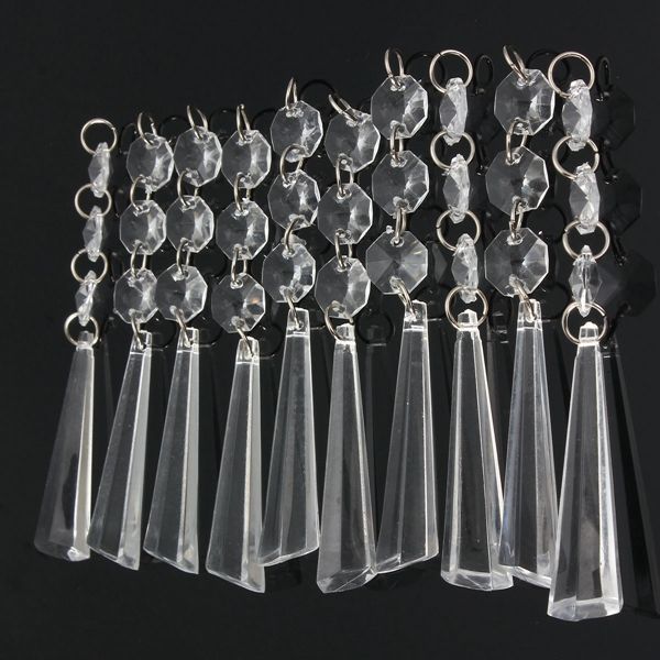 10-PCS-Acrylic-Crystal-Beads-Garland-Pendants-Chandelier-Hanging-Wedding-Party-Decor-1074465