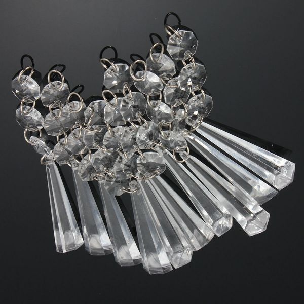10-PCS-Acrylic-Crystal-Beads-Garland-Pendants-Chandelier-Hanging-Wedding-Party-Decor-1074465