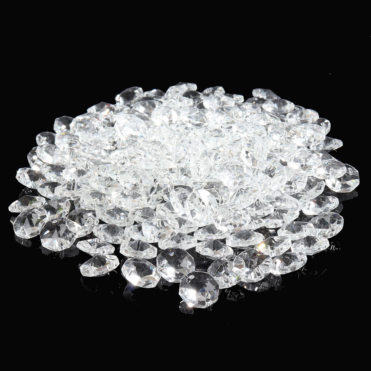 200PCS-14MM-Diameter-Clear-Crystal-Glass-Chandelier-Part-Prisms-Octagonal-LED-Light-Beads-Decor-1635122