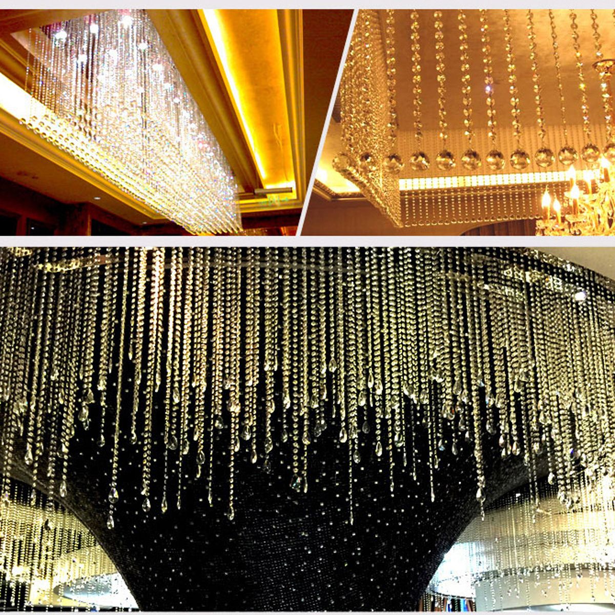 200PCS-14MM-Diameter-Clear-Crystal-Glass-Chandelier-Part-Prisms-Octagonal-LED-Light-Beads-Decor-1635122