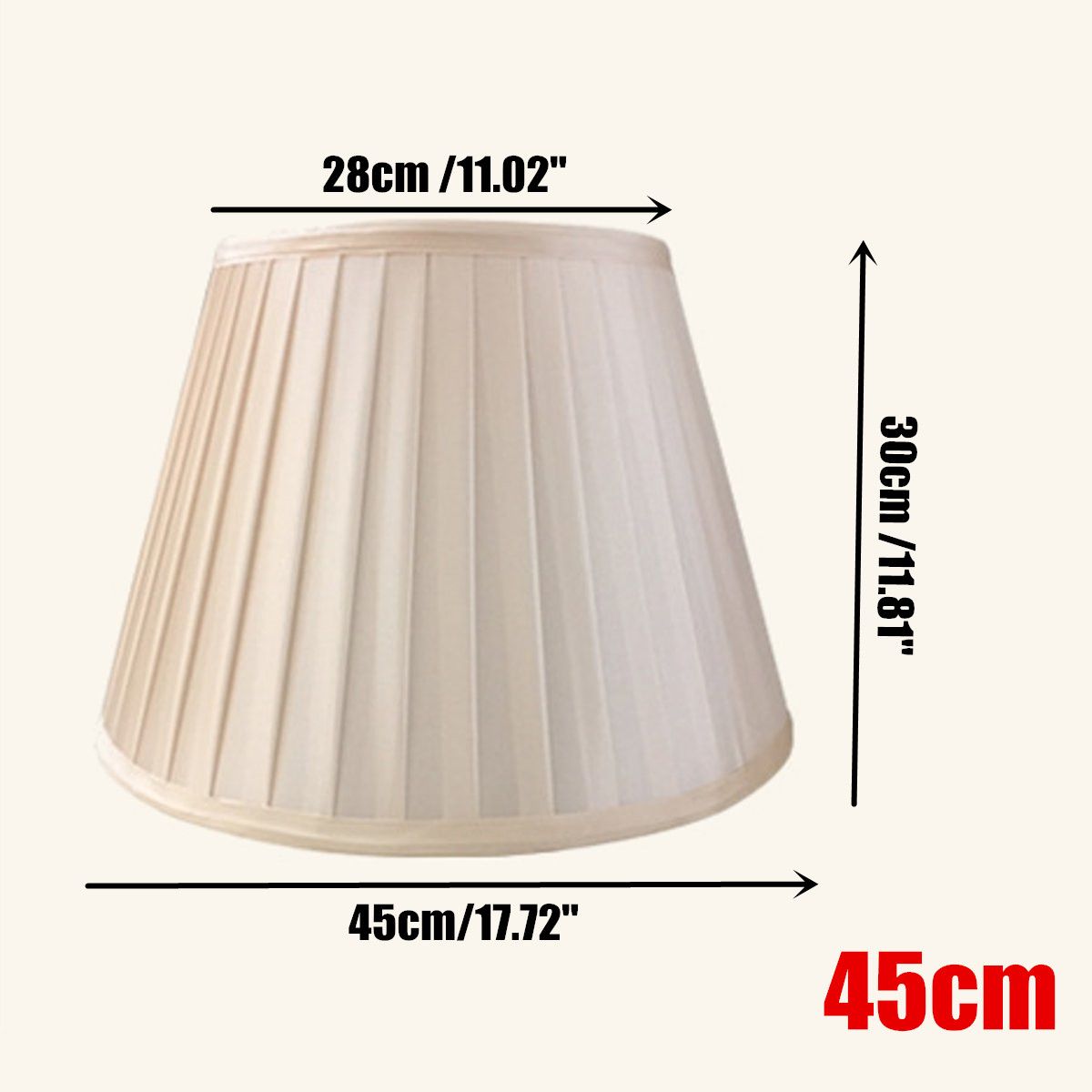 222630354045CM-Diameter-Fabric-Champagne-Light-Lampshade-Home-Table-Lamp-Fixture-Cover-Decor-1299584