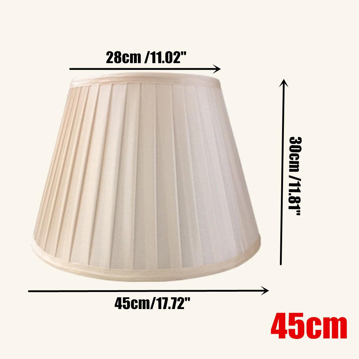 222630354045CM-Diameter-Fabric-Champagne-Light-Lampshade-Home-Table-Lamp-Fixture-Cover-Decor-1299584